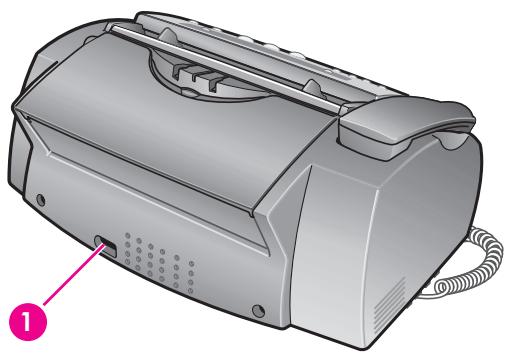 COMPAQ 1050 - Éléments du télécopieur HP fax - 1