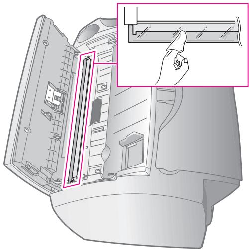 COMPAQ 1050 - Nettoyage de la zone de numérisation - 3