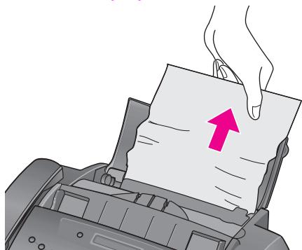 COMPAQ 1050 - Si le papier est coincé dans la zone d'impression - 2