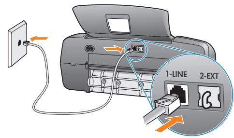 COMPAQ 1240 - Branchez le cordon téléphonique fourni - 1