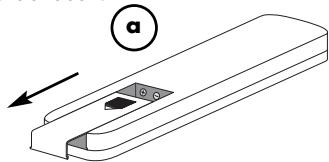 VINCENT CD-S2 - Wechsel/Einlagen der Batterien: - 1