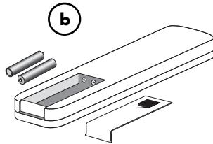 VINCENT CD-S2 - Changing/Inserting batteries: - 2