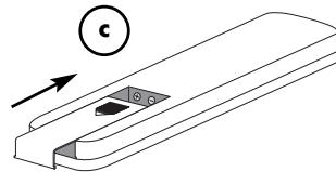 VINCENT CD-S2 - Remplacement/Insertion des piles - 3