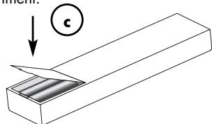 VINCENT CD-S4 - Changing/Inserting batteries: - 3