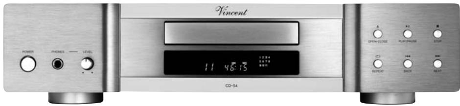 VINCENT CD-S4 - Manuel d'utilisation - 2