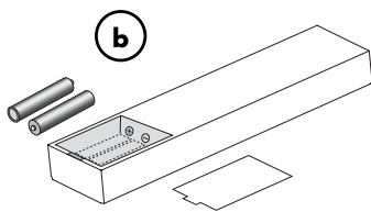 VINCENT CD-S4 - Changing/Inserting batteries: - 2