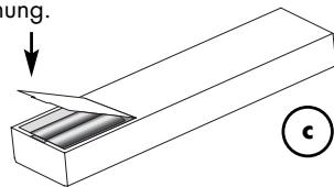 VINCENT CD-S5 - Wechsel/Einlagen der Batterien: - 3