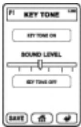 VINCENT RCA-572 - Set the Touchpad key sound - 4