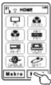 VINCENT RCA-572 - Makro-Befehlsreihenfolge programmieren - 1