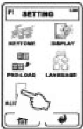 VINCENT RCA-572 - Calibrate the touchscreen - 3