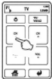 VINCENT RCA-572 - Copy cyclic changing infrared commands to a function key - 5