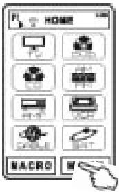 VINCENT RCA-572 - Add a new device key to the HOME page: - 1