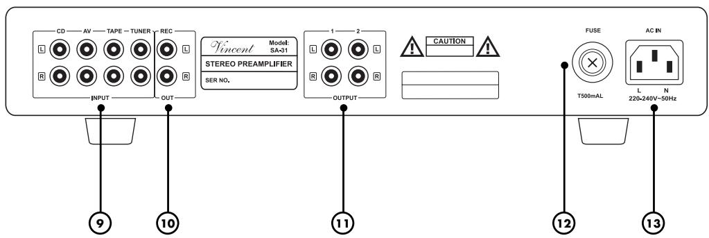 VINCENT SA-31 - REAR VIEW - 1
