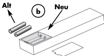 VINCENT SAV-C2 - Wechsel/Einlagen der Batterien: - 2