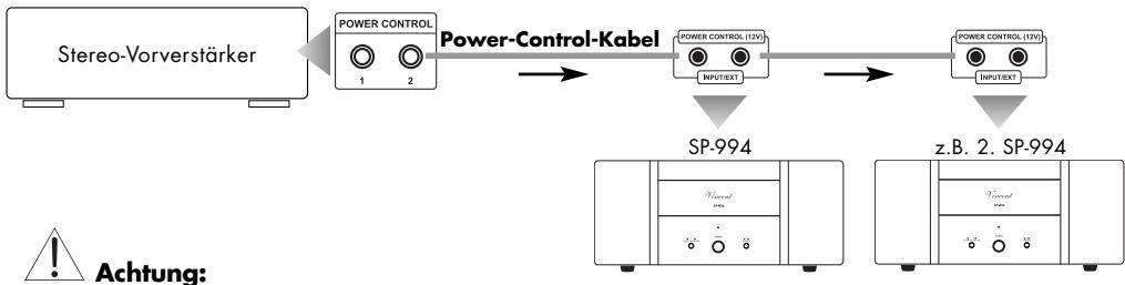 VINCENT SP-994 - KABELVERBINDUNGEN FÜR DIE EINSCHALTSTEUERUNG (POWER CONTROL) - 1