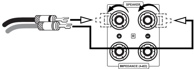 VINCENT SP-994 - BRANCHEMENT DES HAUT-PARLEURS - 3