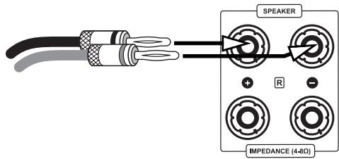 VINCENT SP-994 - BRANCHEMENT DES HAUT-PARLEURS - 2