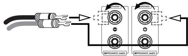 VINCENT SP-995 - ANSCHLUSS DER LAUTSPRECHER - 3
