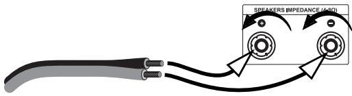 VINCENT SP-997 - ANSCHLUSS DER LAUTSPRECHER - 3