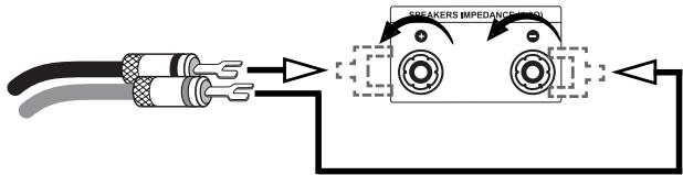 VINCENT SP-997 - ANSCHLUSS DER LAUTSPRECHER - 2