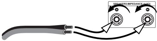 VINCENT SP-997 - BRANCHEMENT DES HAUT-PARLEURS - 3