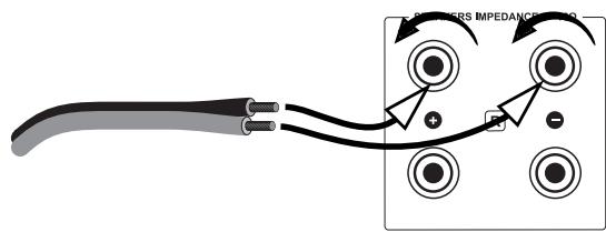 VINCENT SP331 - ANSCHLUSS DER LAUTSPRECHER - 1