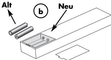 VINCENT SV-226MKII - Wechsel/Einlagen der Batterien: - 2