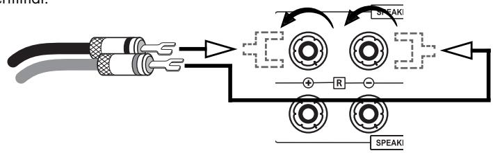 VINCENT SV-226MKII - CONNECTION OF THE LOUDSPEAKERS - 3