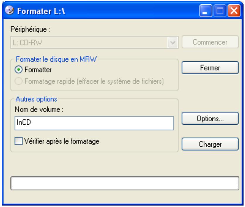 NERO INCD 4 - Formater InCD - 1