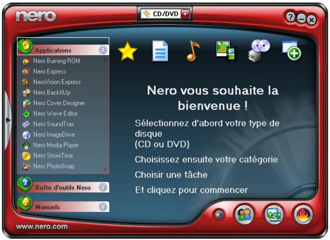NERO 6 RELOADED - Fonctions étendues de nero startsmart - 1