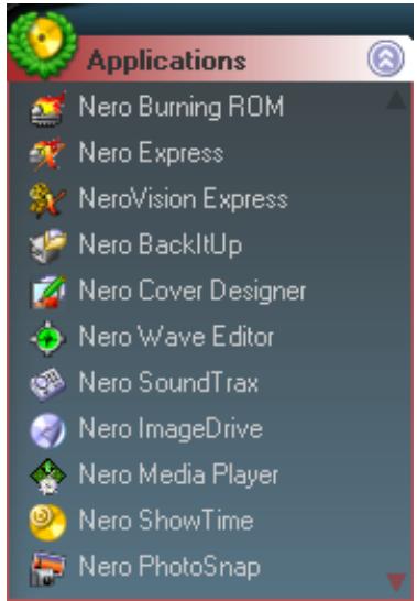 NERO 6 RELOADED - Fonctions étendues de nero startsmart - 2