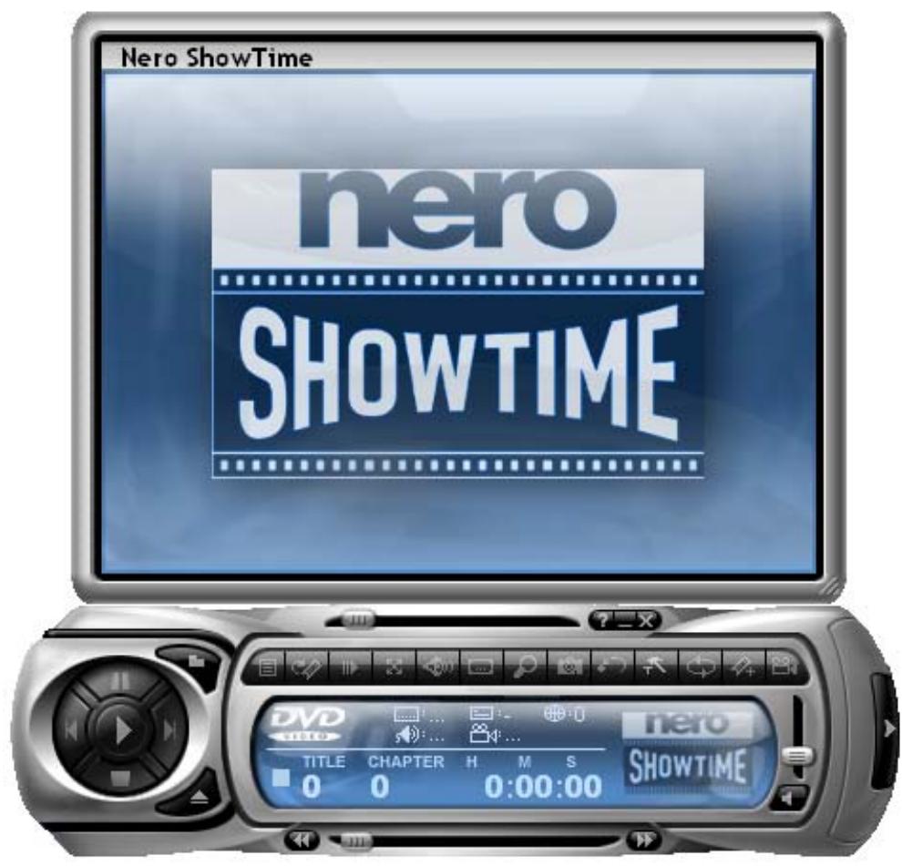 NERO SHOWTIME - Interface utilisateur - 1