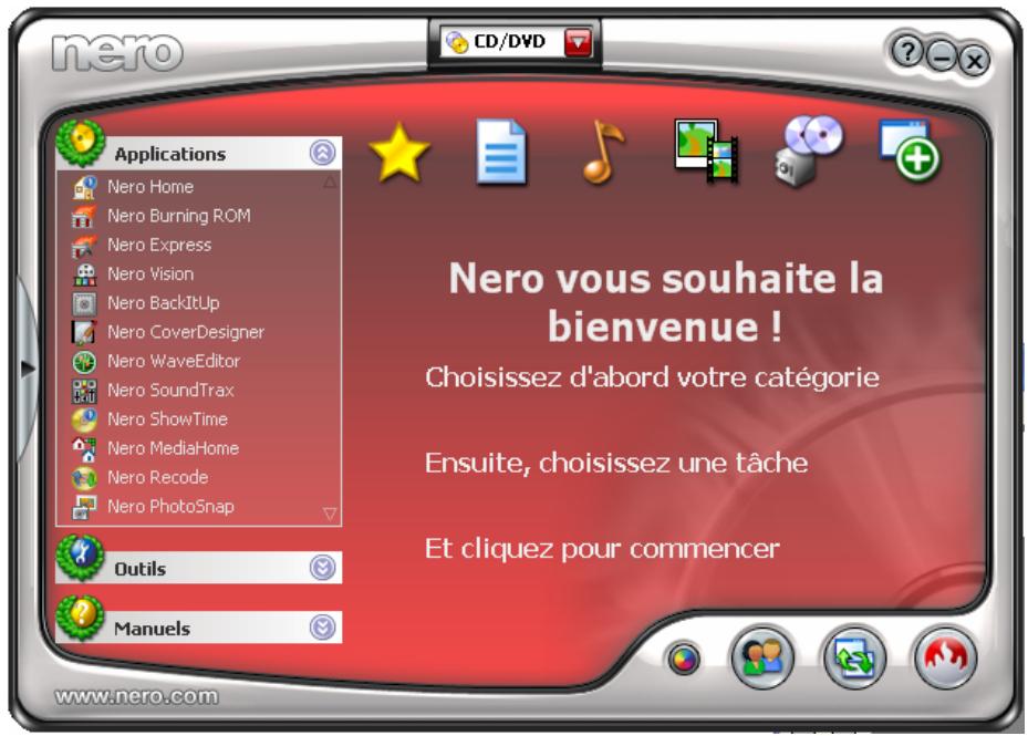 NERO BACKITUP 2 - Lancement de Nero BackItUp via StartSmart - 1