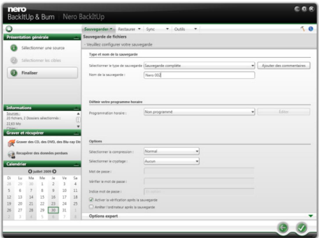 NERO BACKITUP MULTIMEDIA SUITE 10 - Sauvegarde de fichiers - 3
