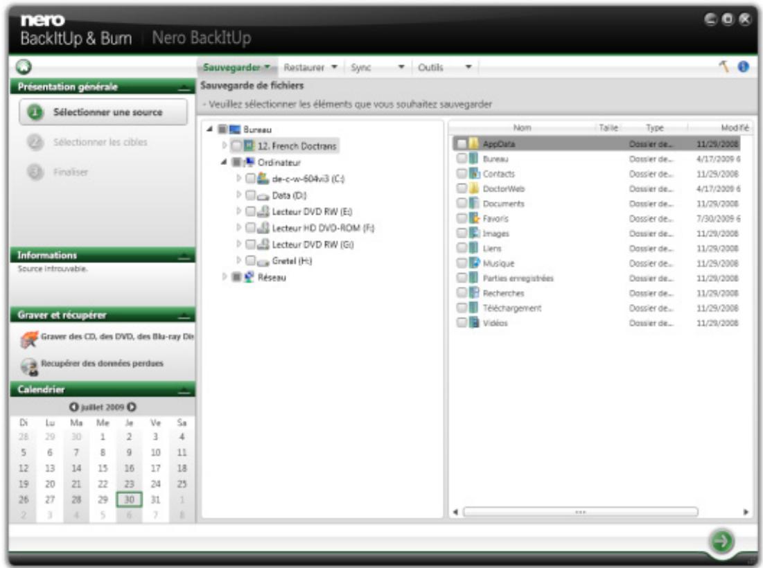 NERO BACKITUP MULTIMEDIA SUITE 10 - Sauvegarde de fichiers - 1