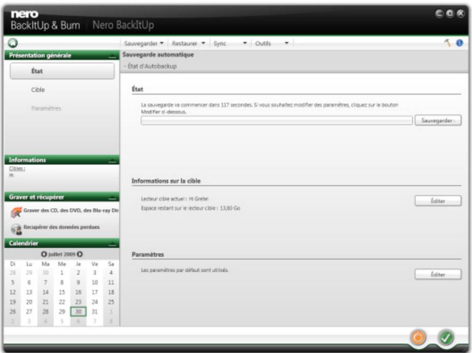 NERO BACKITUP MULTIMEDIA SUITE 10 - Le disque dur doit avoir une capacité supérieure à 4 go - 3