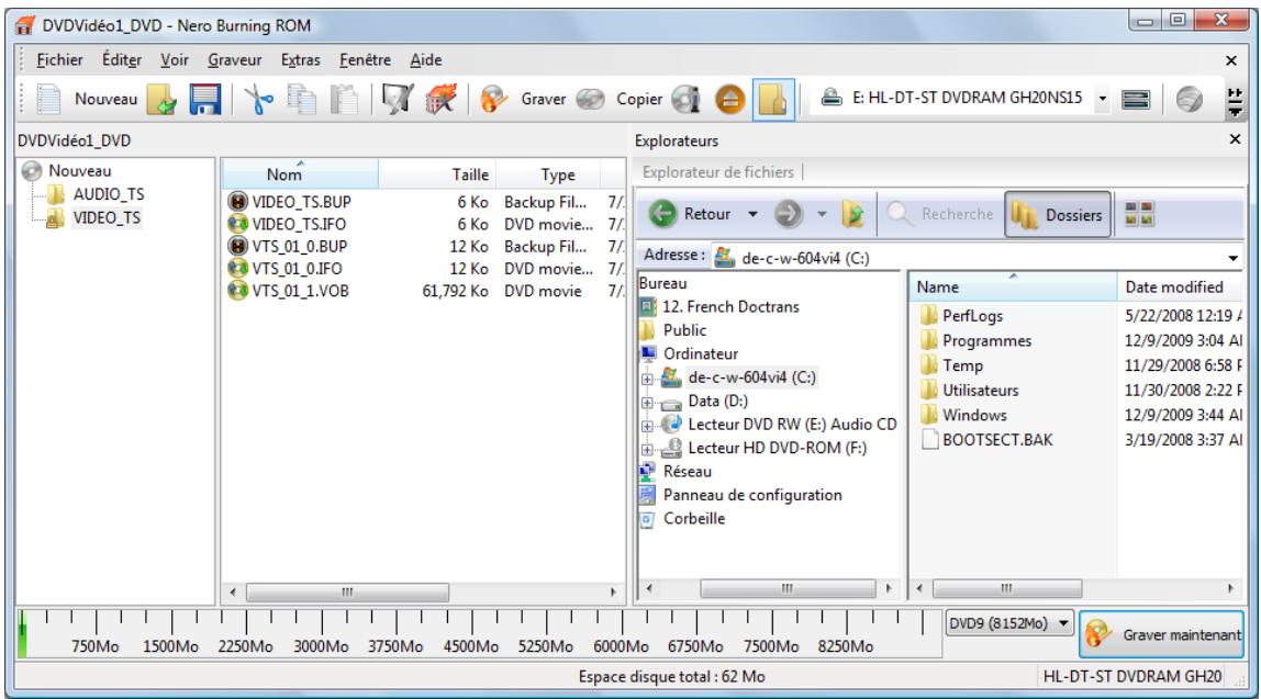 NERO BURNING ROM MULTIMEDIA SUITE 10 - Compiler un DVD-video - 3