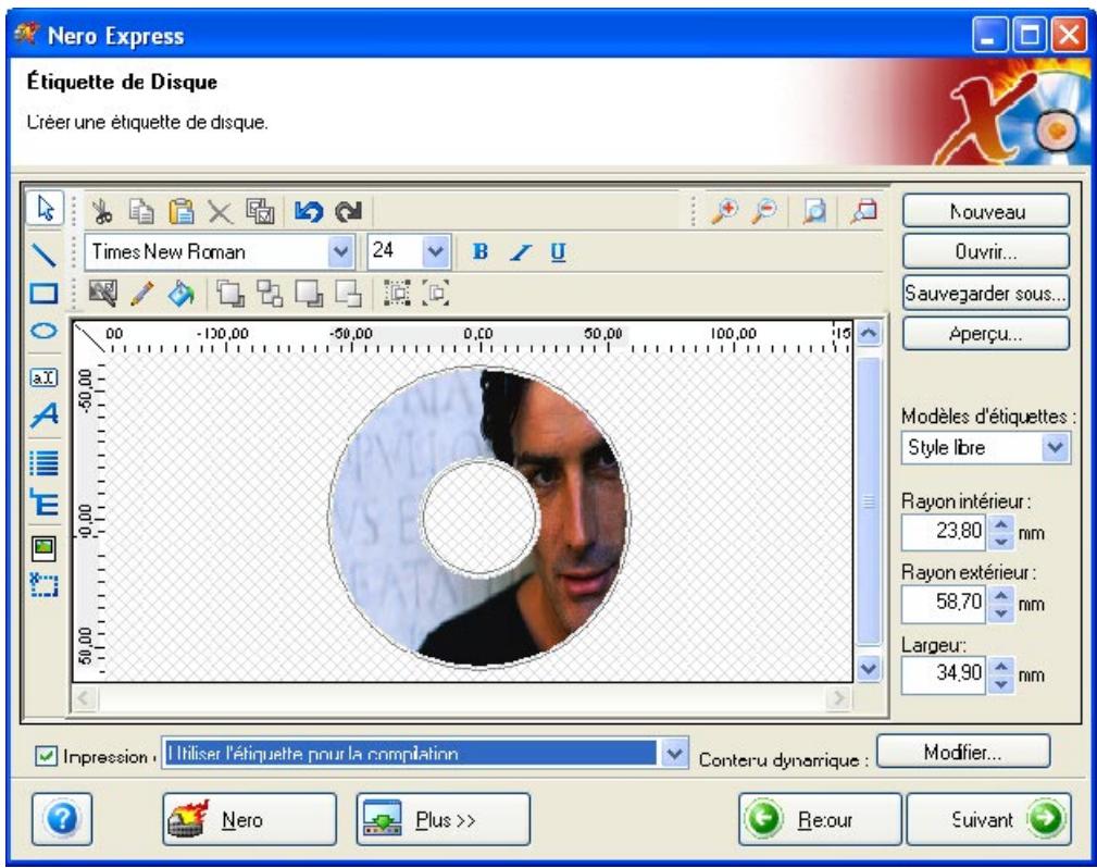 NERO EXPRESS 6 - Impression d'étiquettes lightscribe (sans gravure de compilation) - 11