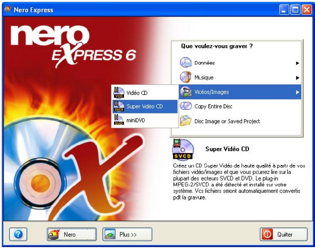 NERO EXPRESS 6 - Création de votre premier disque super vidéo - 1