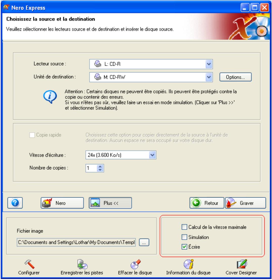 NERO EXPRESS 6 - Copier le disque en entier - 2
