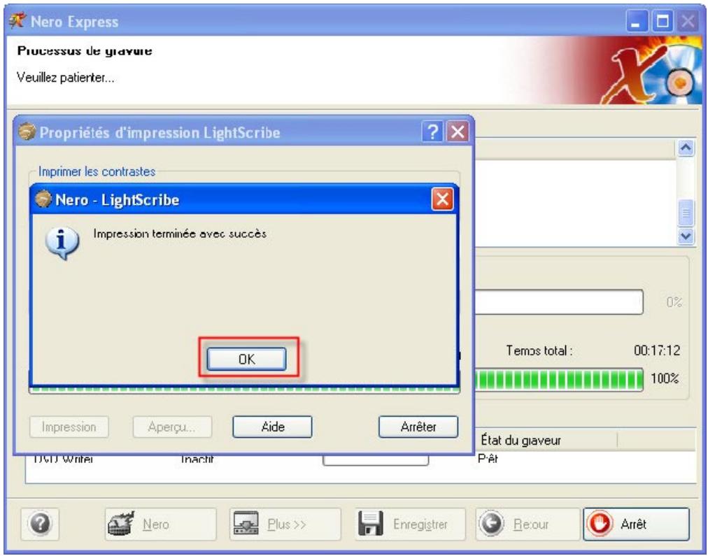 NERO EXPRESS 6 - Création d'une compilation, gravure et impression d'étiquettes lightscribe - 25