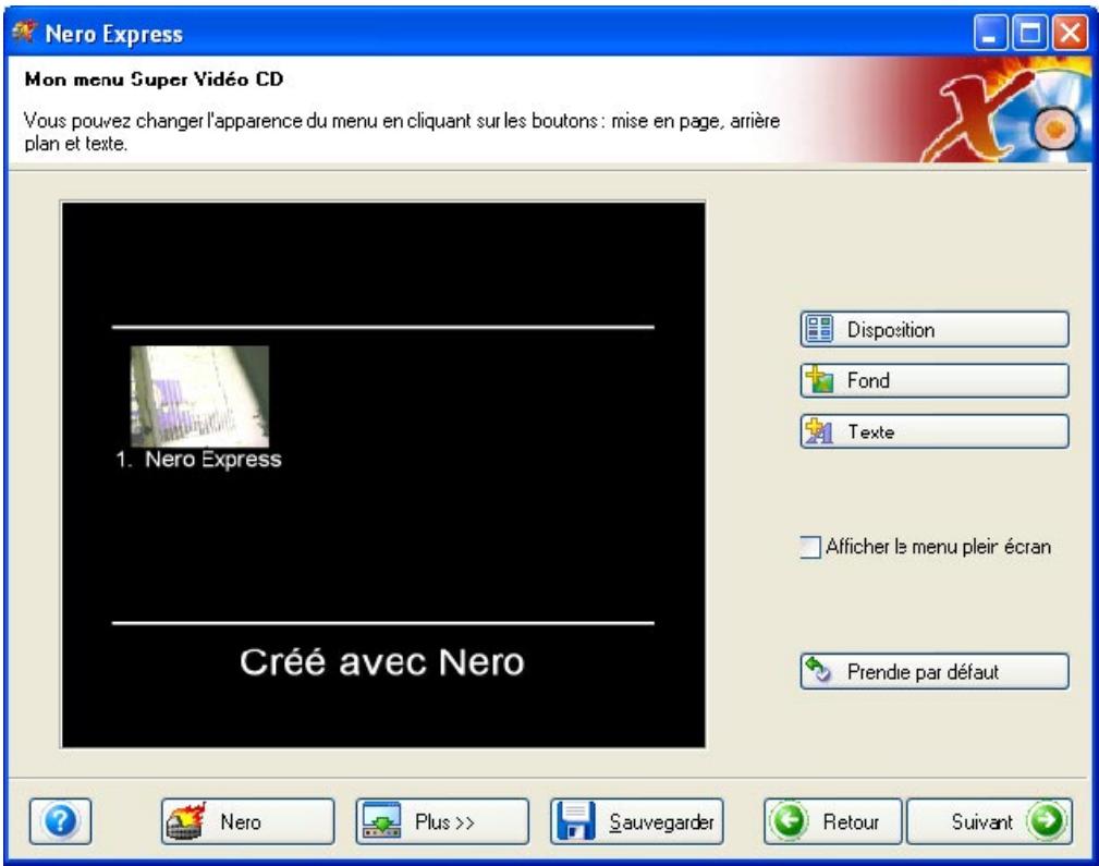 NERO EXPRESS 6 - Création de votre premier disque super vidéo - 4