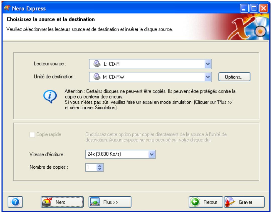 NERO EXPRESS 6 - Copier le disque en entier - 1