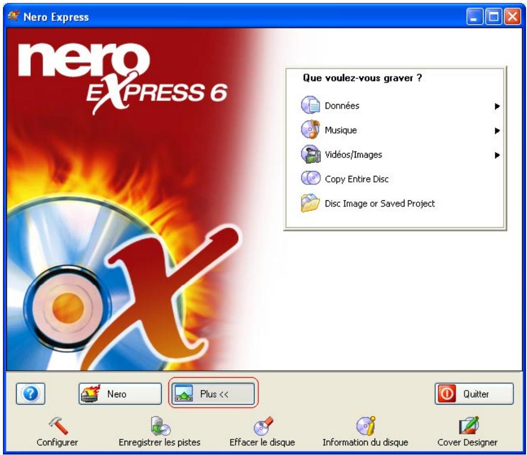 NERO EXPRESS 6 - Bouton "plus - 1