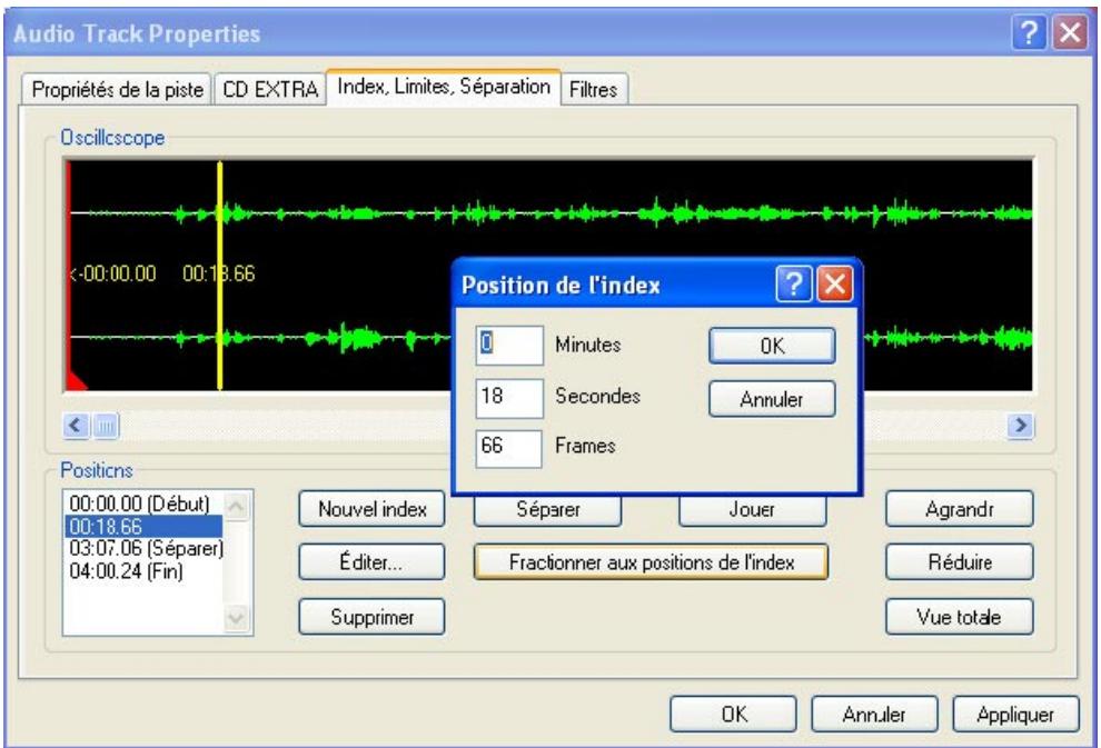 NERO EXPRESS 6 - Onglet "CD EXTRA - 5