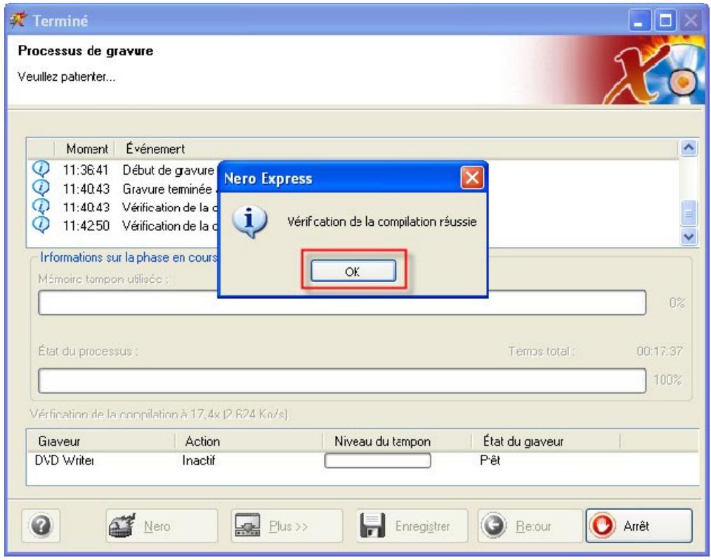 NERO EXPRESS 6 - Création d'une compilation, gravure et impression d'étiquettes lightscribe - 26