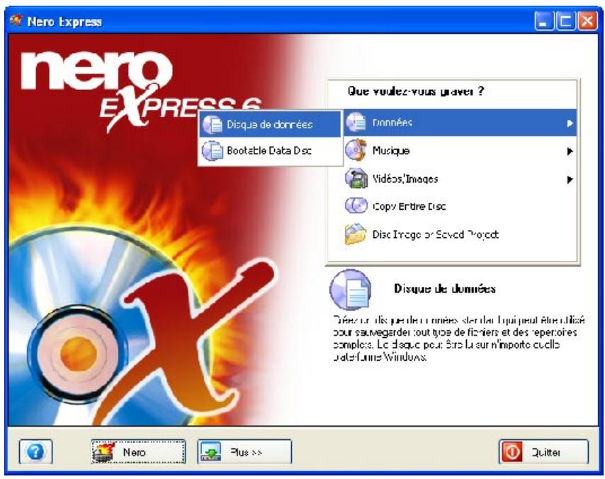 NERO EXPRESS 6 - Création de votre premier disque de données - 1