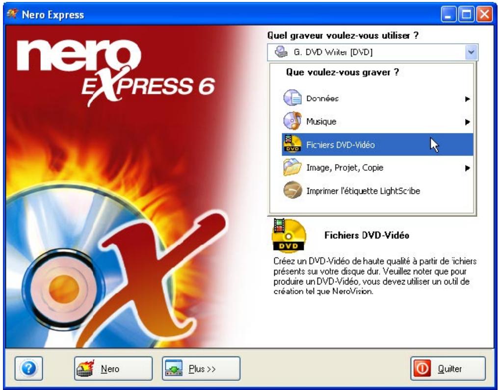 NERO EXPRESS 6 - Création d'une compilation, gravure et impression d'étiquettes lightscribe - 2