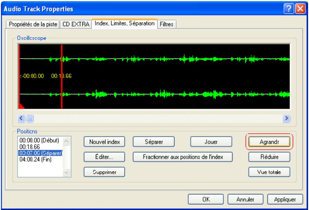 NERO EXPRESS 6 - Onglet "CD EXTRA - 4
