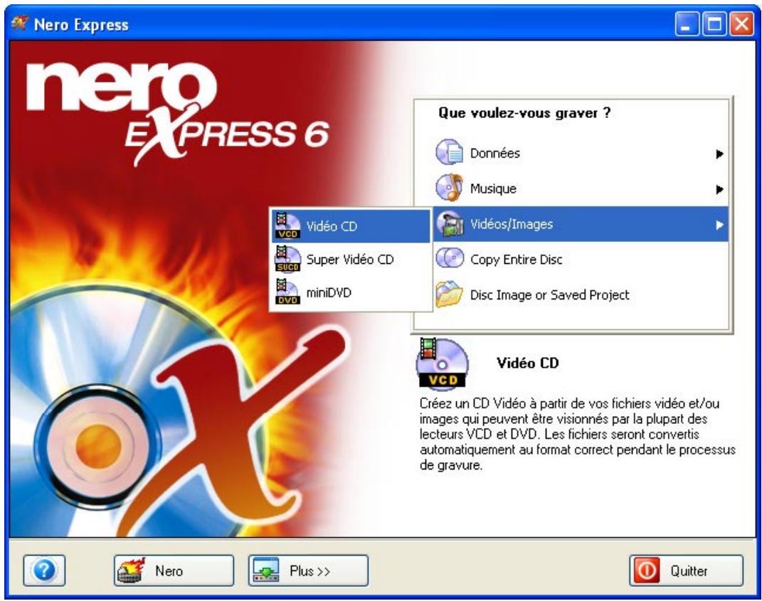 NERO EXPRESS 6 - Création de votre premier disque vidéo - 1